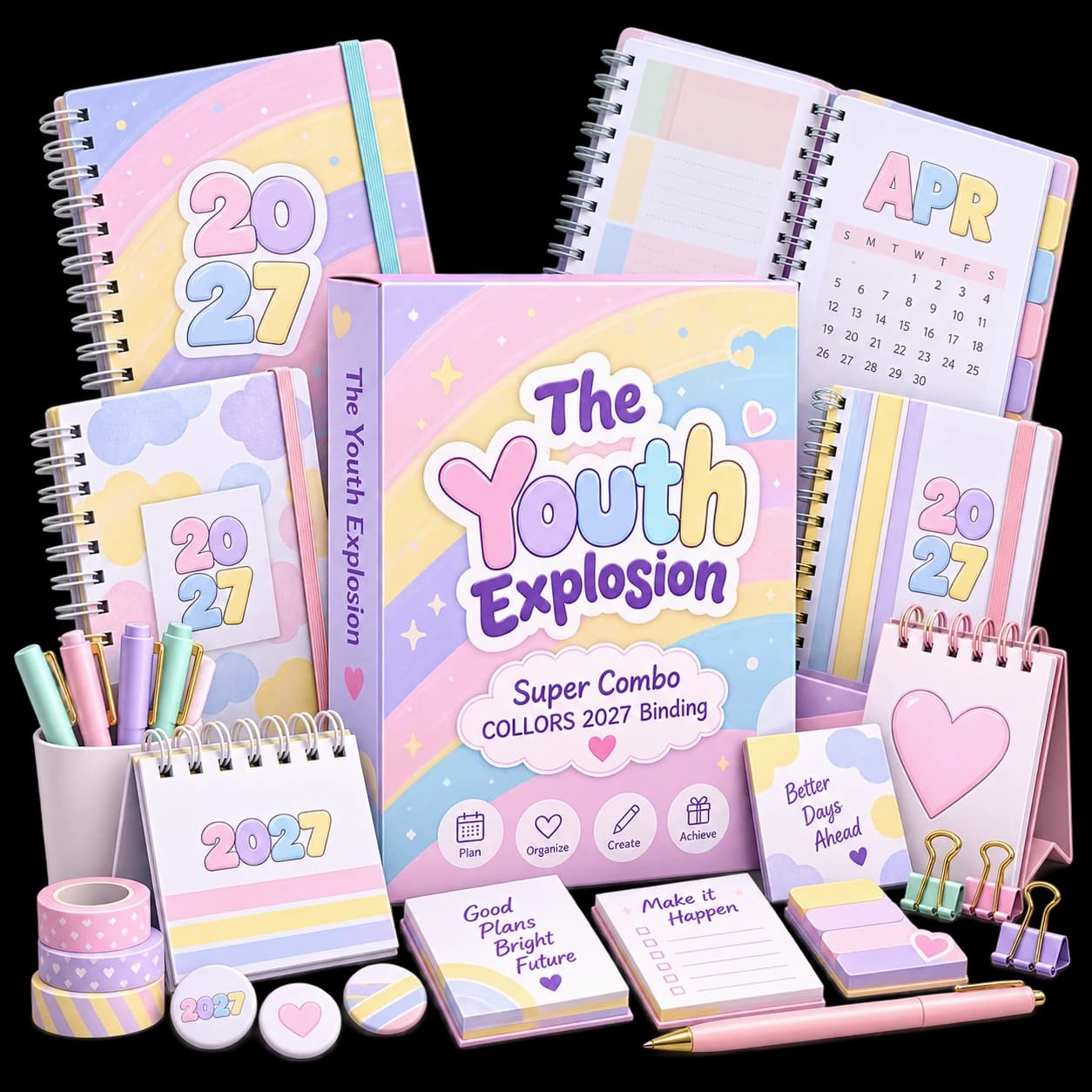 The Youth Explosion 3D mockup