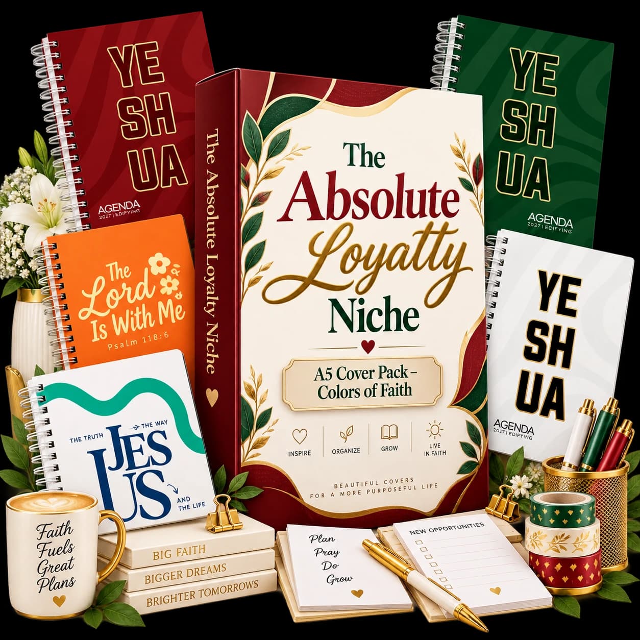 The Absolute Loyalty Niche 3D mockup