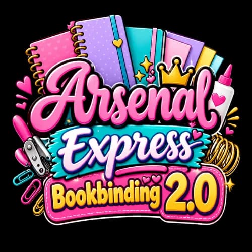 Arsenal Express Bookbinding 2.0 logo