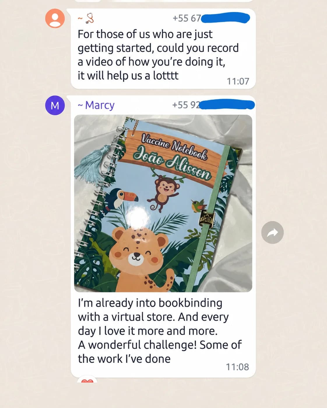 Customer feedback screenshot 5